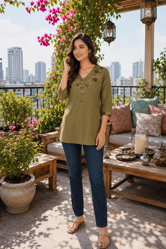 Valerius short top wholesale kurti market in delhi